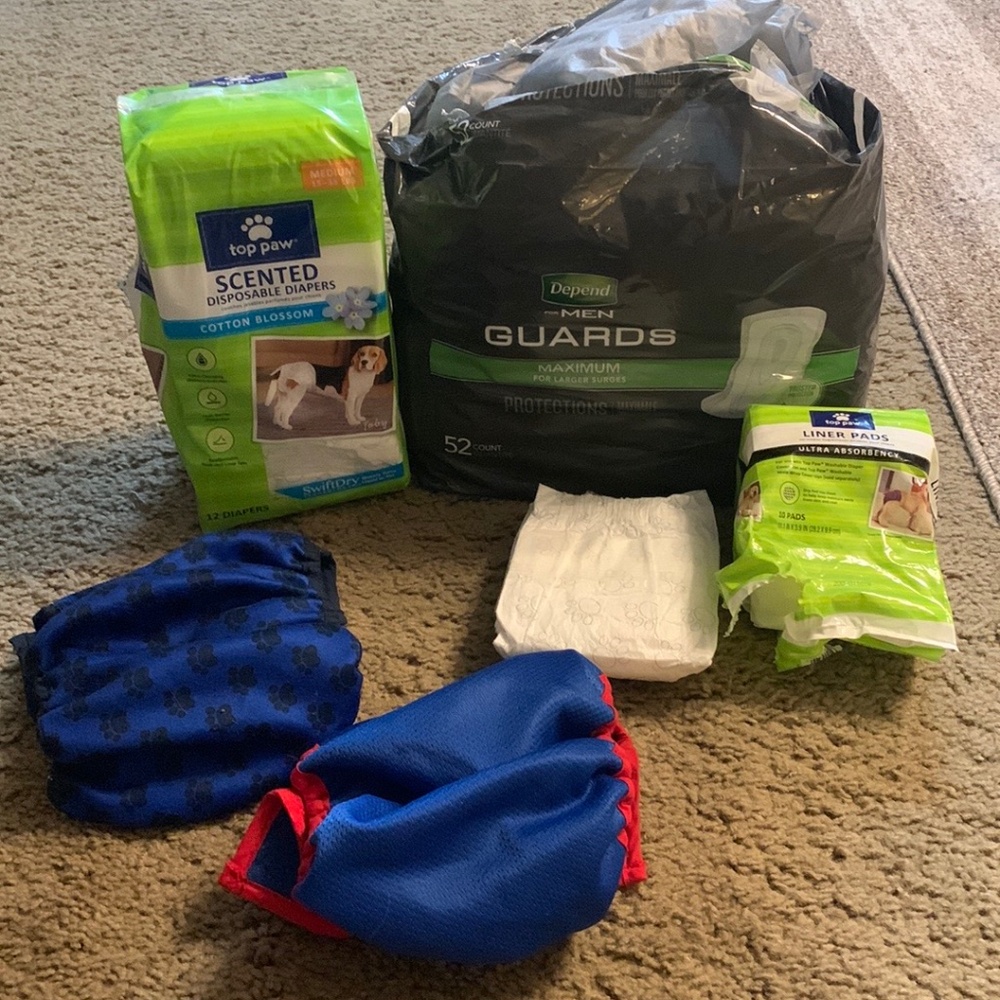Small dog housebreaking supplies